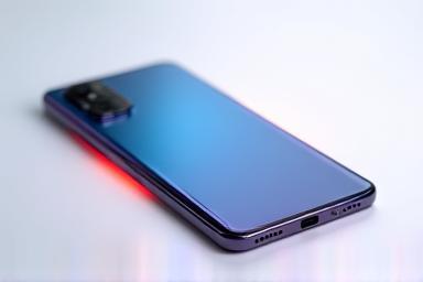 Image of a new flagship smartphone