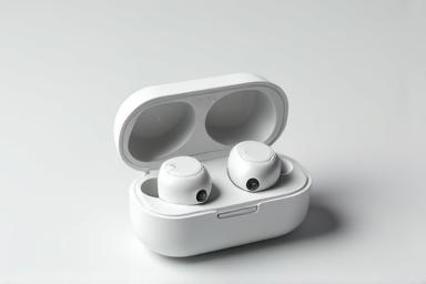 Image of premium wireless earbuds